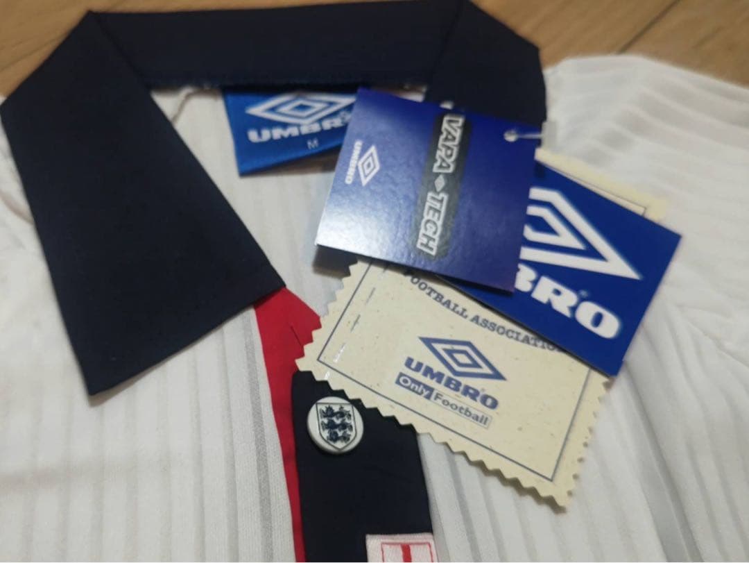 希少！90年代！イングランド代表の1998 FIFAワールドカップユニフォーム