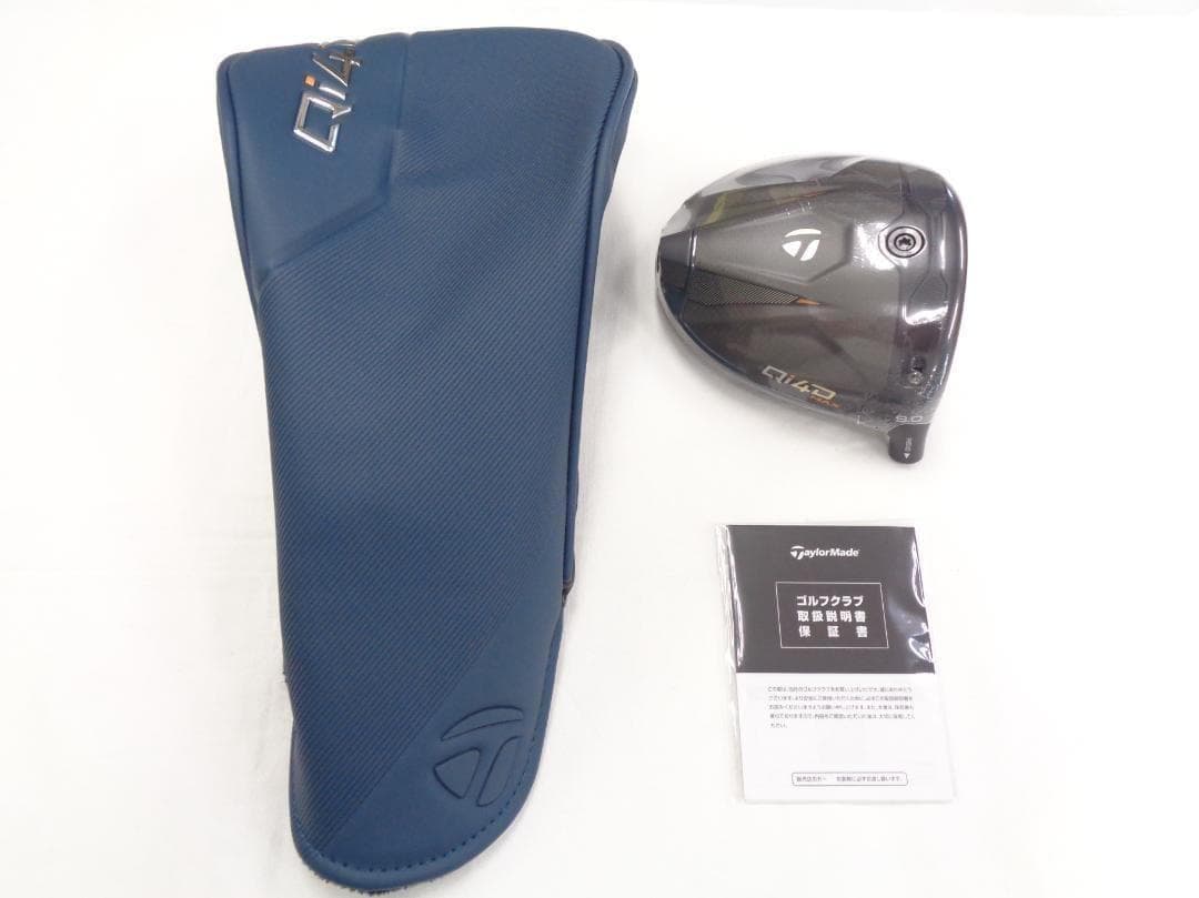 未使用テーラーメイド Qi4D MAX ドライバー 9度 ヘッド 日本正規品