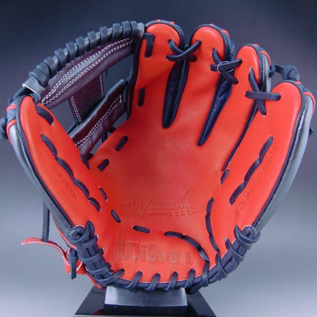 値下げ不可　ウィルソン86型内野手用　限定カラー