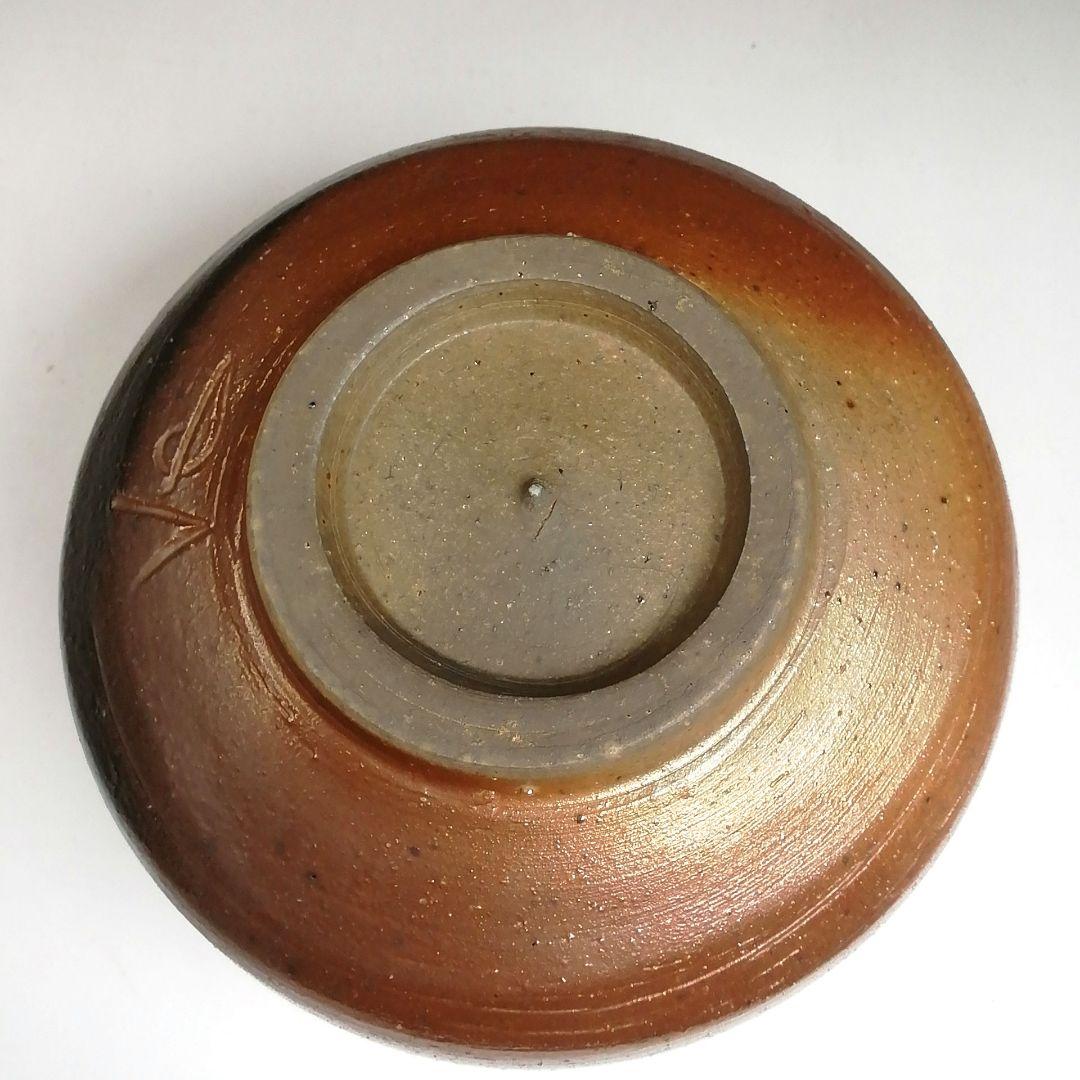 Ｓ８８３　茶碗　『備前焼』『山本出 造』　共箱　抹茶碗　茶道具