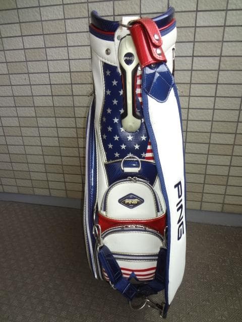 PING / ピン 限定品 9.5型 3点式 豪華キャディバッグ USED