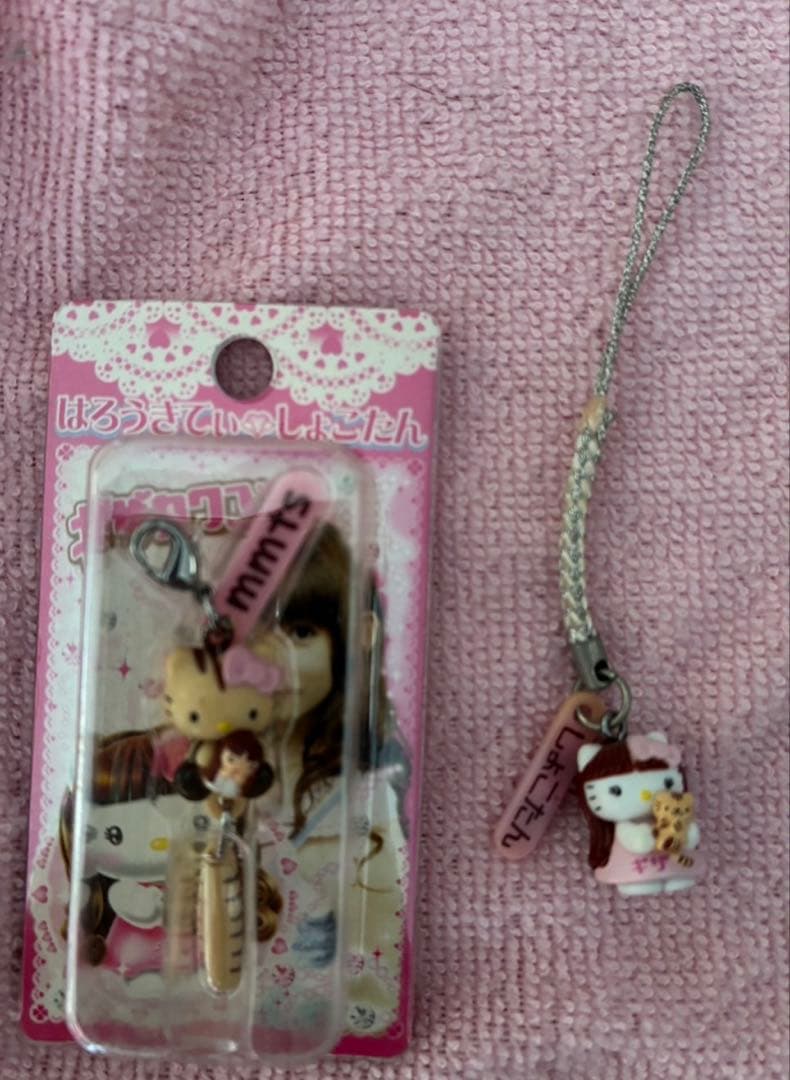 しょこたんキティ　ファスナーマスコット