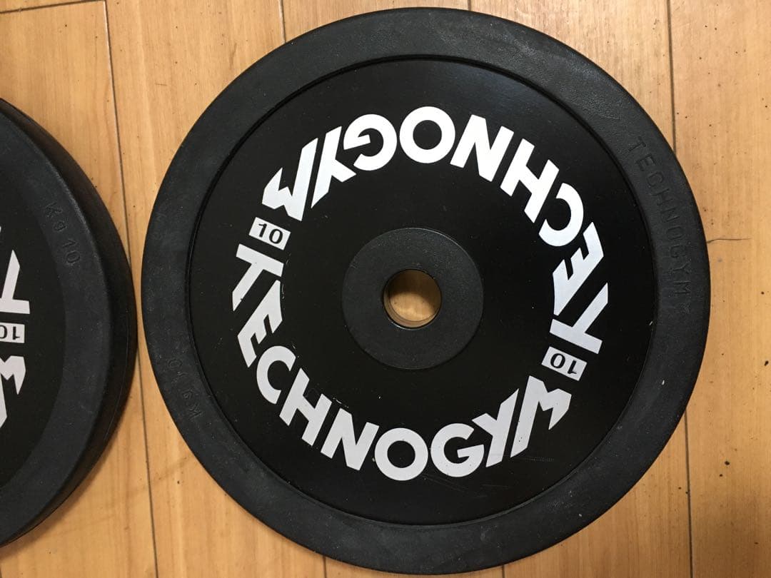 TECHNOGYMバンパープレート穴径／Φ28mm 計42.5kg
