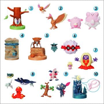 【ぜんこく版 立体ポケモン図鑑 第2集】コンプ セット