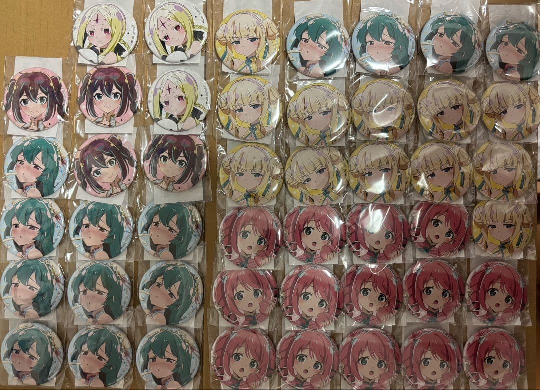 くじコレ 魔法少女にあこがれて エノルミータ トレスマジア 購入特典 缶バッジ