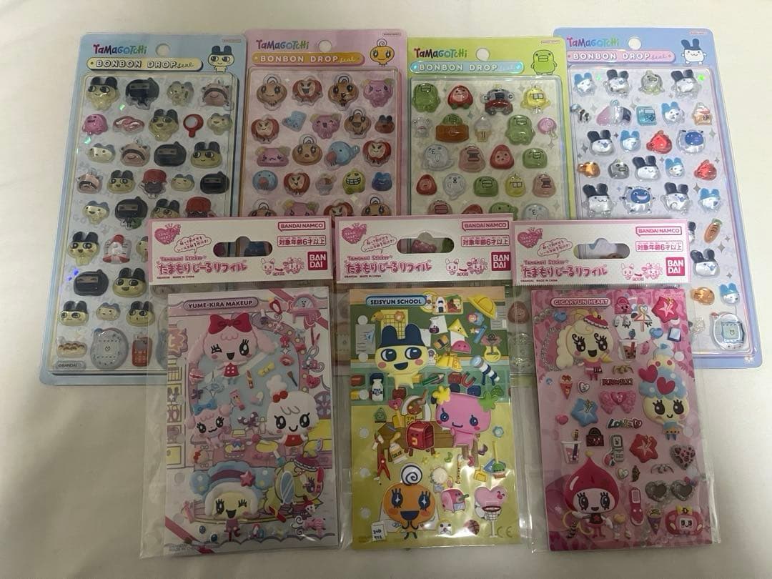 たまごっち ボンボンドロップシール たまもりシール セット 【正規品】