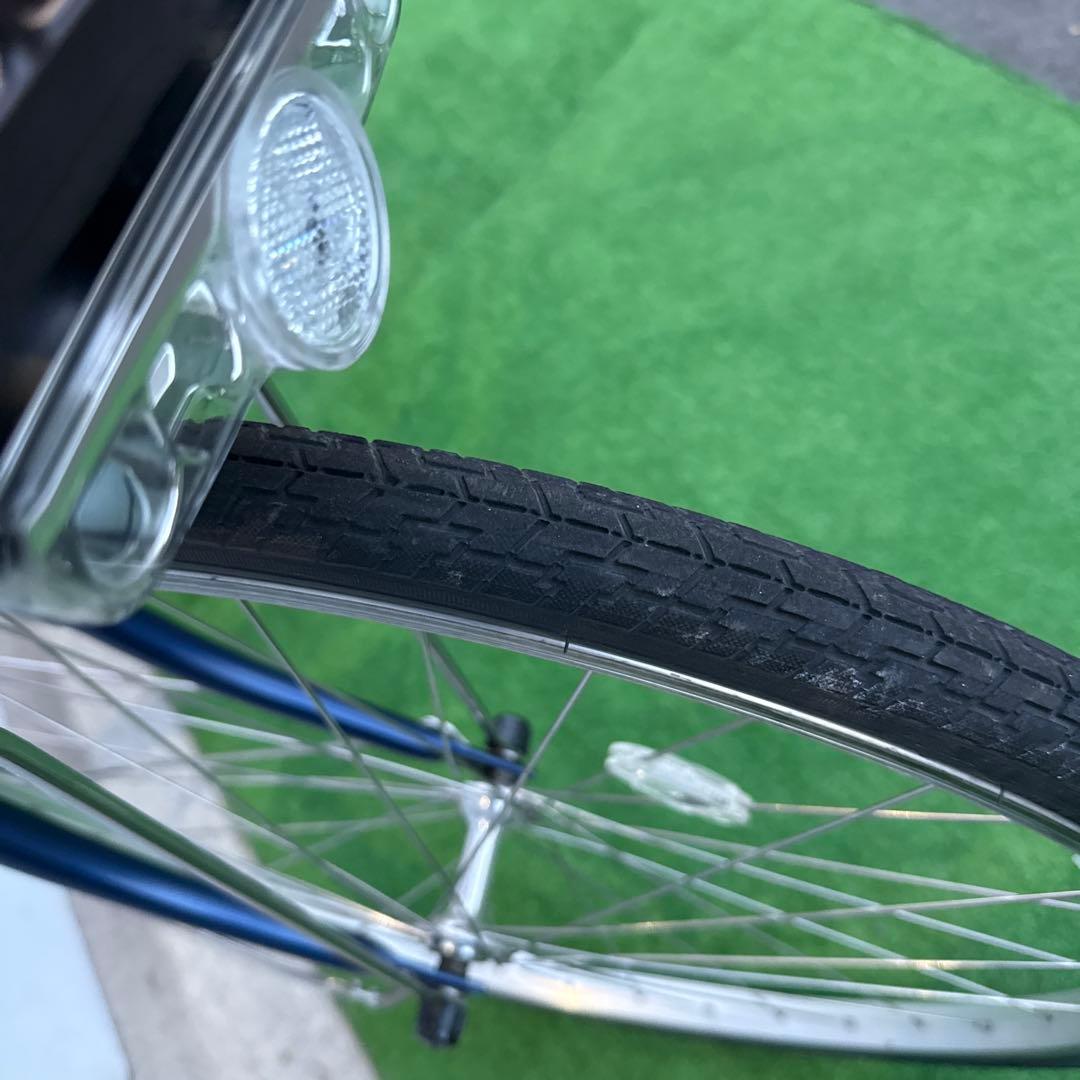 Panasonicパナソニック電動アシスト自転車26インチ 12Ah ブルー美品