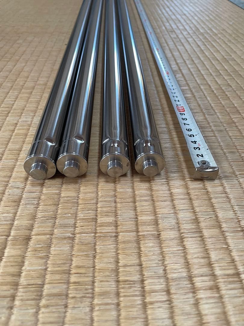 【中古品】IGT アイアングリルテーブル 830脚 《4本セット》／スノーピーク