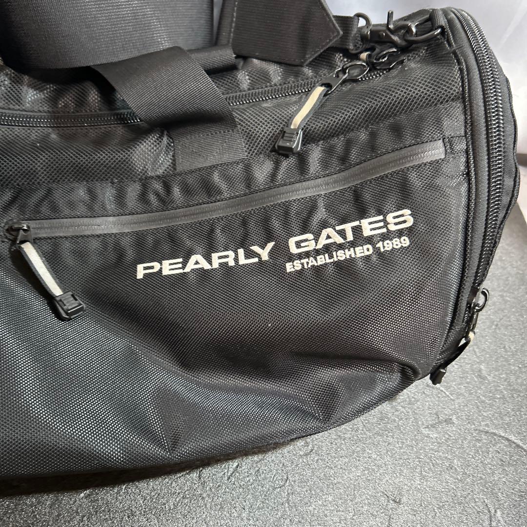 PEARY GATES パーリーゲイツ ボストンバッグ ゴルフ 黒 メンズ