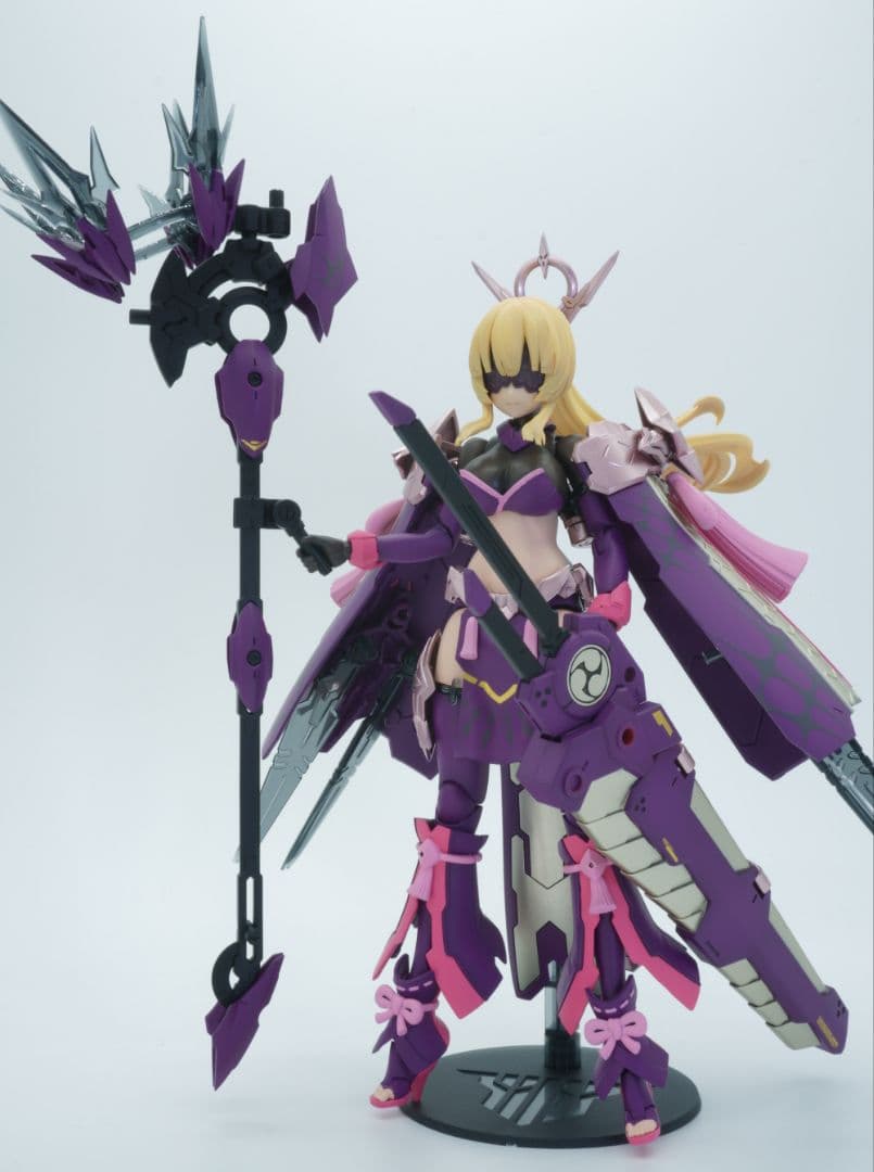 メガミデバイス 皇巫 アマテラス 日蝕 完成品 塗装品