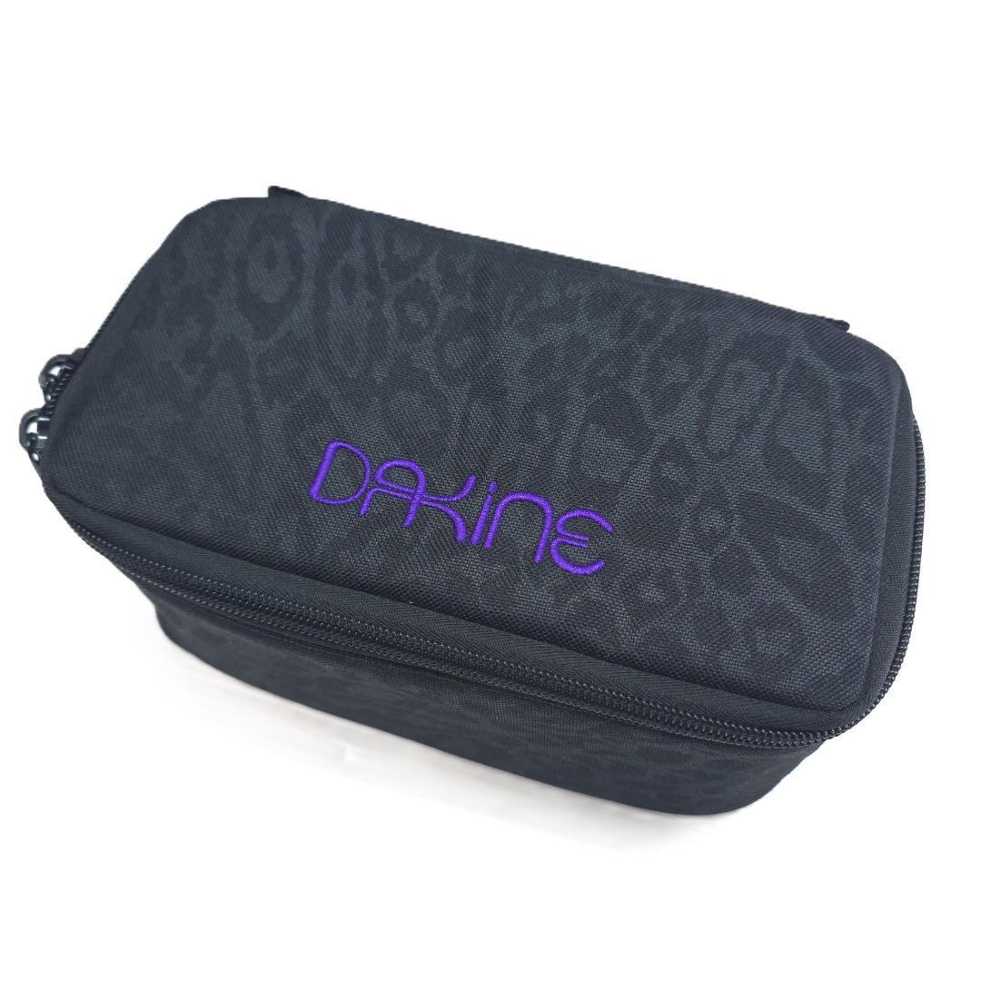 ★美品★【DAKINE】スノー バッグ＆ゴーグルケース セット ブラック ヒョウ