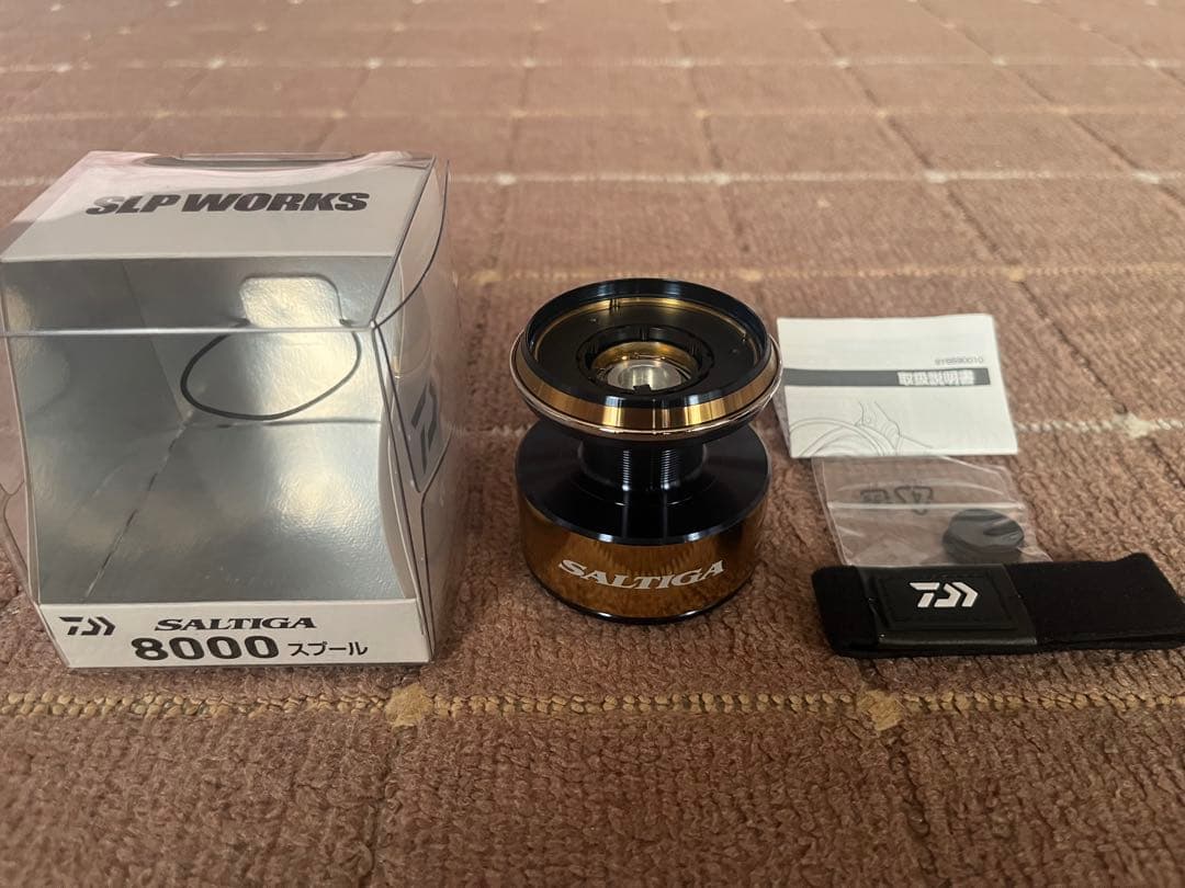 【しんのぞう】ダイワ 20SALTIGA スプール 8000 ゴールド
