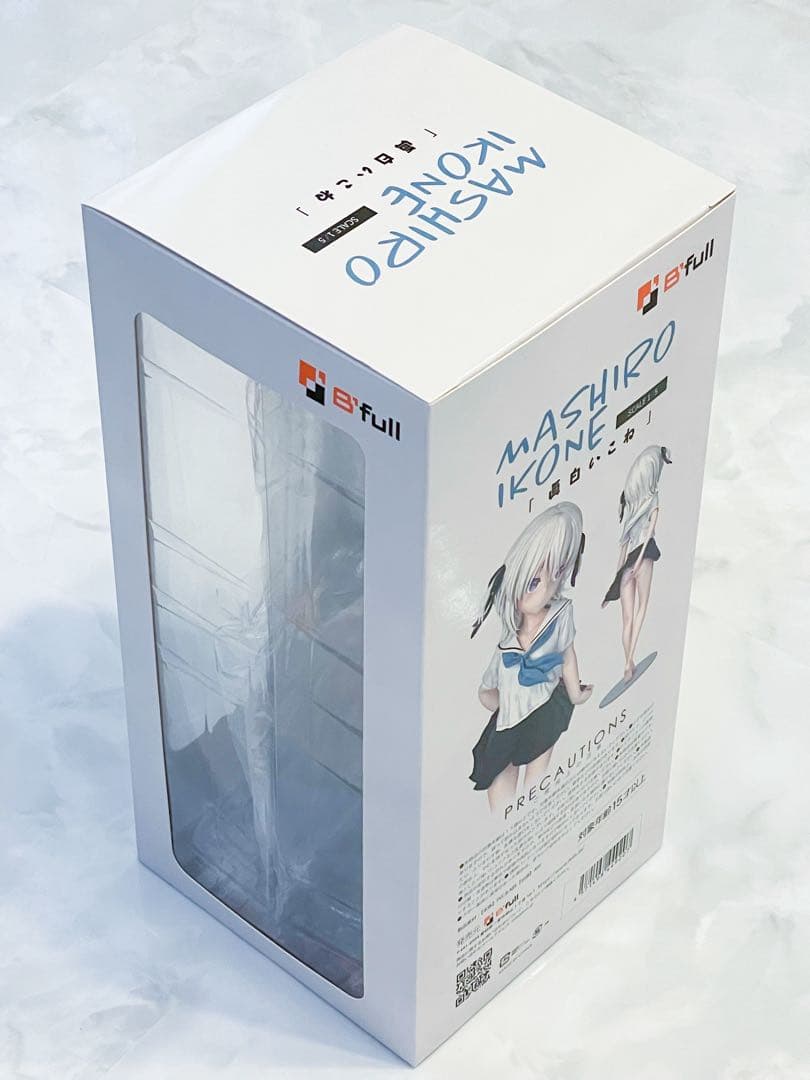 【新品同様】眞白いこね フィギュア 1/5スケール かぷりちお 色素薄いJC