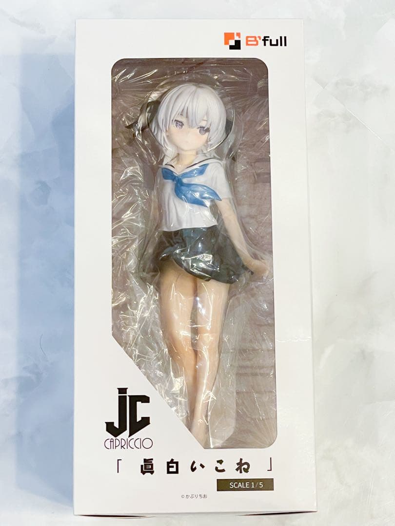 【新品同様】眞白いこね フィギュア 1/5スケール かぷりちお 色素薄いJC