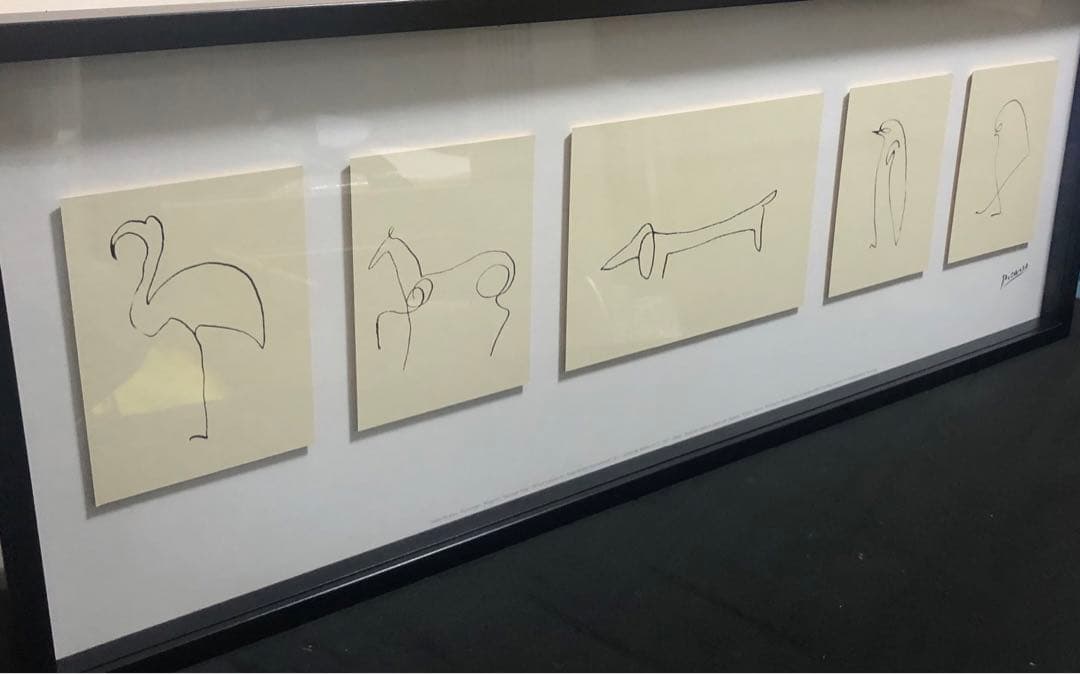 【廃盤品・希少】IKEA OLUNDA ピカソ　レプリカ　アート　美品　即日発送