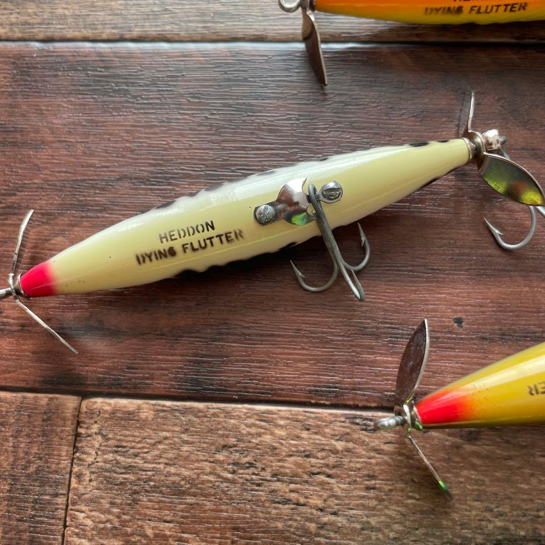 ヘドン　ダイイングフラッター　4個セット　heedon