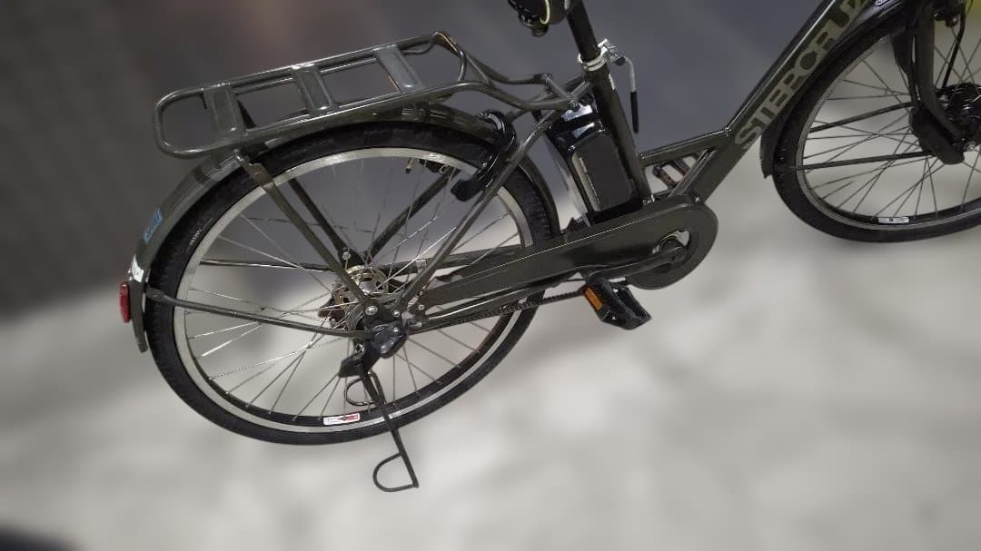 後期　ステップクルーズ　前後タイヤ新品　26インチ　デュアルドライブ　電動自転車