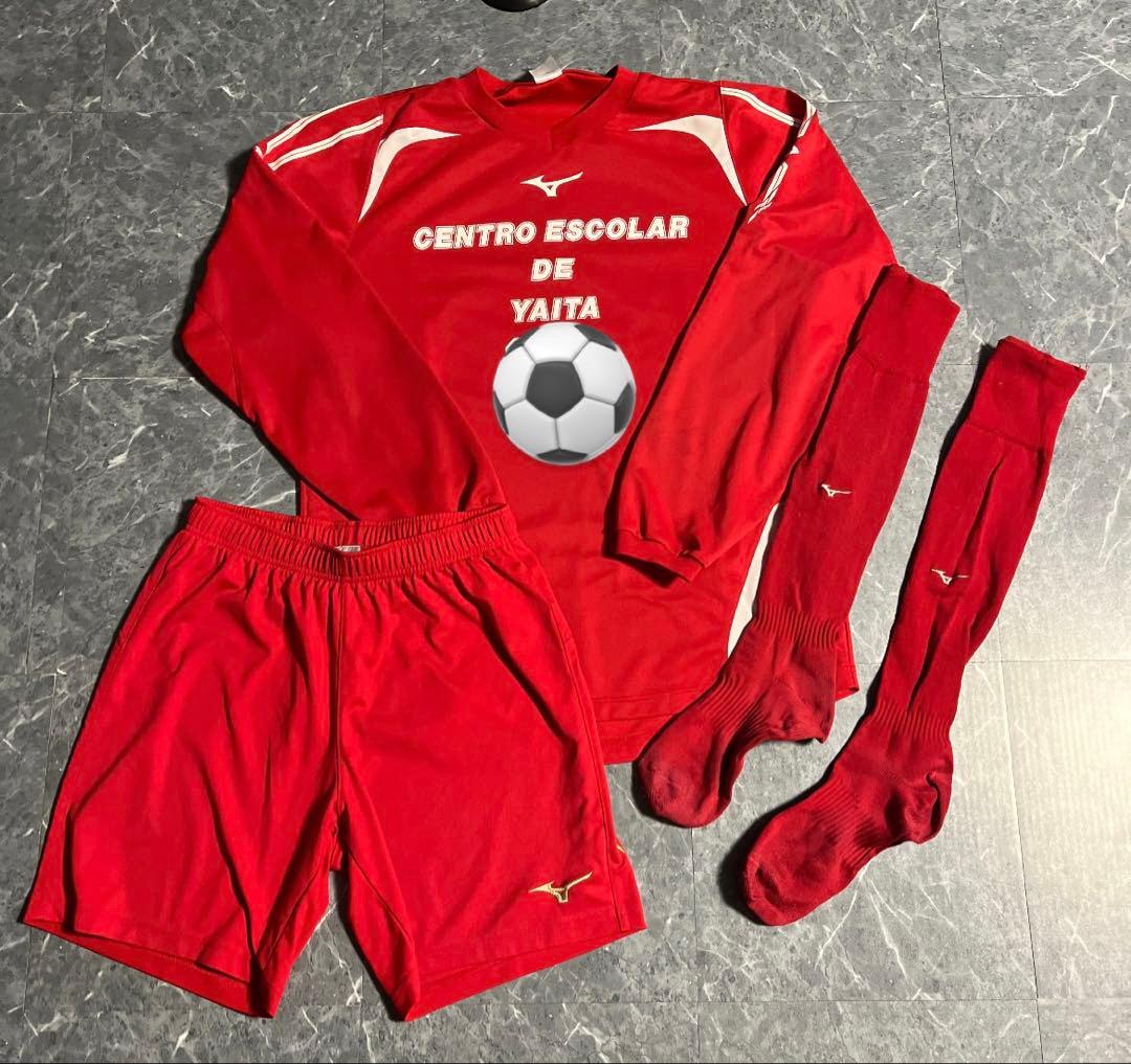 矢板中央高校 赤ユニフォーム 長袖