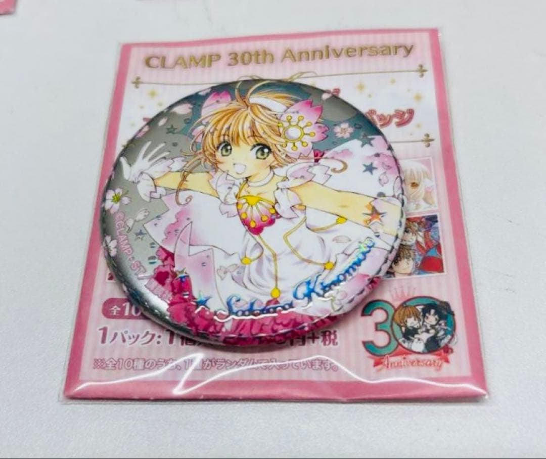 CLAMP30周年 トレーディングプレミアムジュエリー缶バッジ