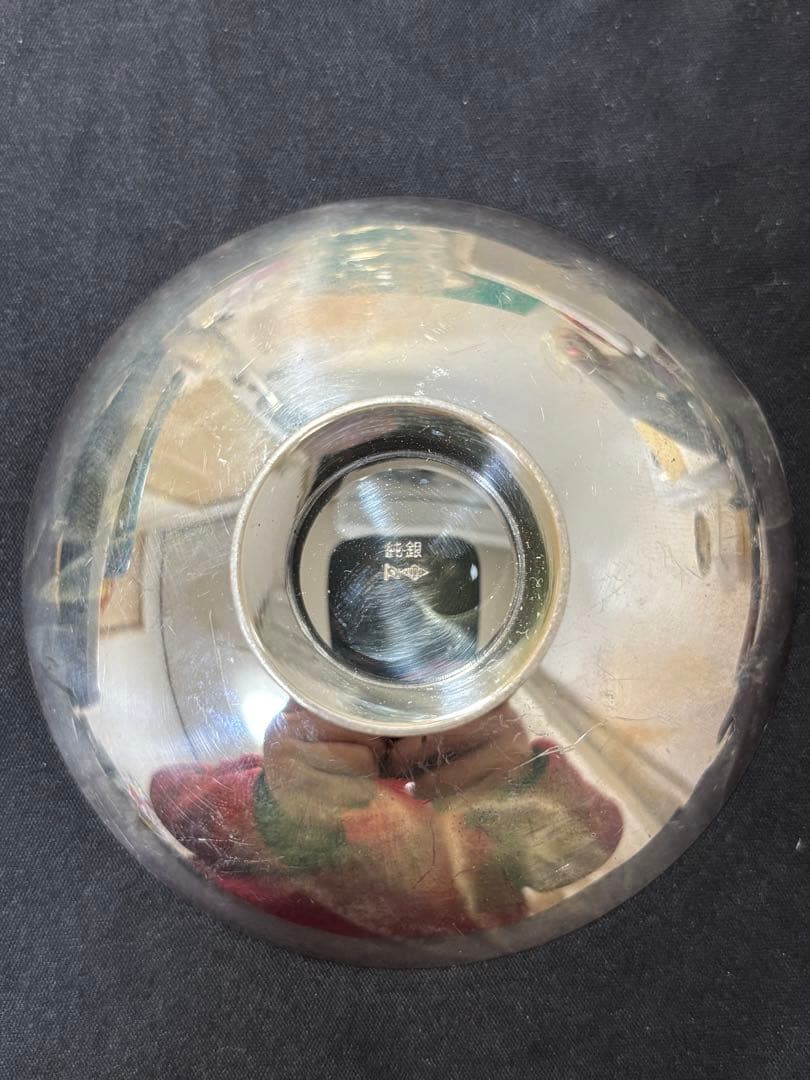 純銀製盃67.9g！純銀刻印有り！造幣局silver刻印有り！純銀杯。