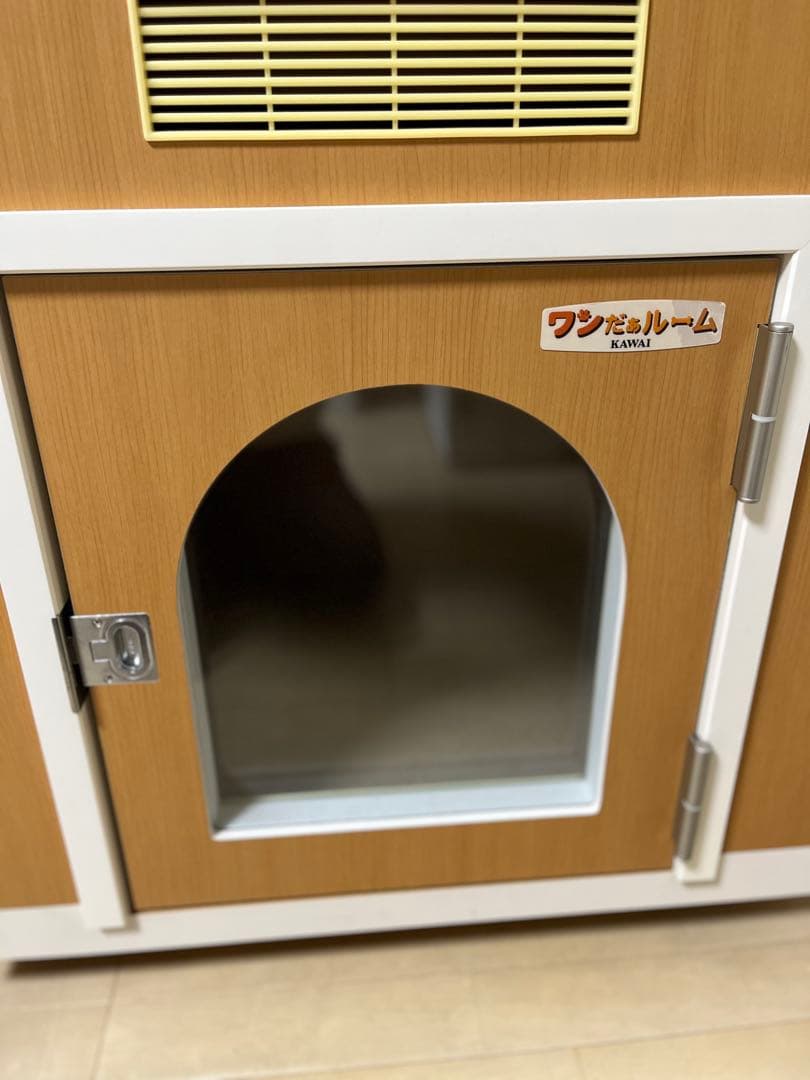 ワンだぁルーム KAWAI ペット用防音室 木目調 アーチ型扉