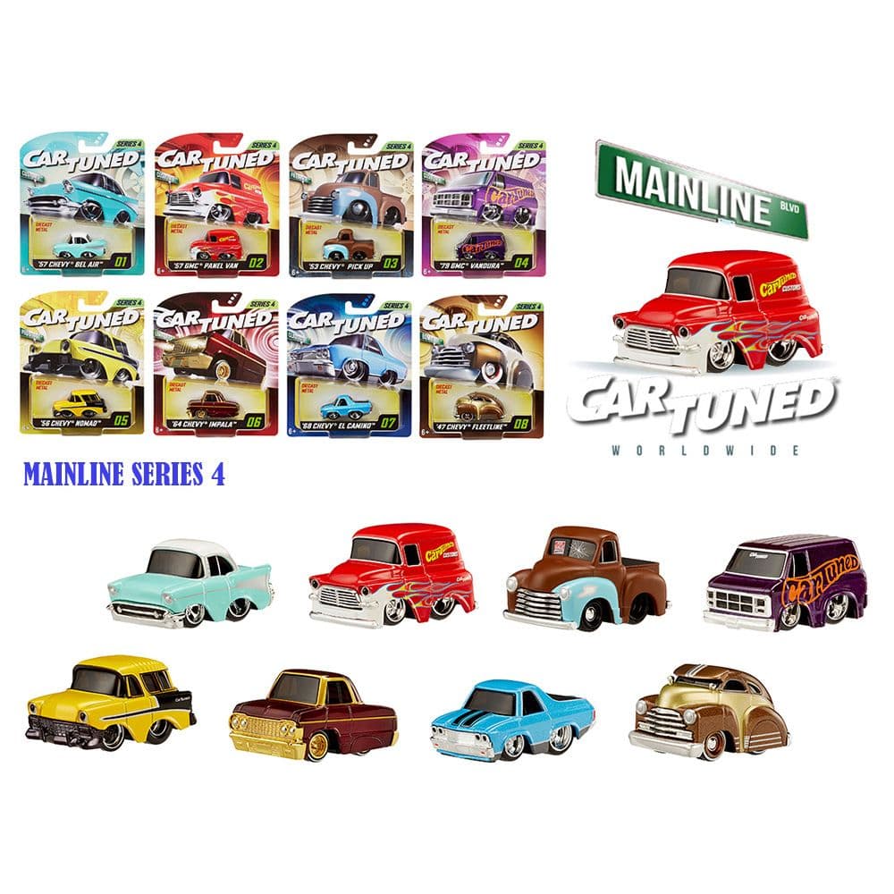 カーチューンド 1:64 シリーズ4　(メインライン・アソートメント 2025)