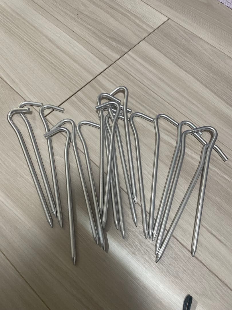  peak アメニティドームs フロアマットセット　使用4回