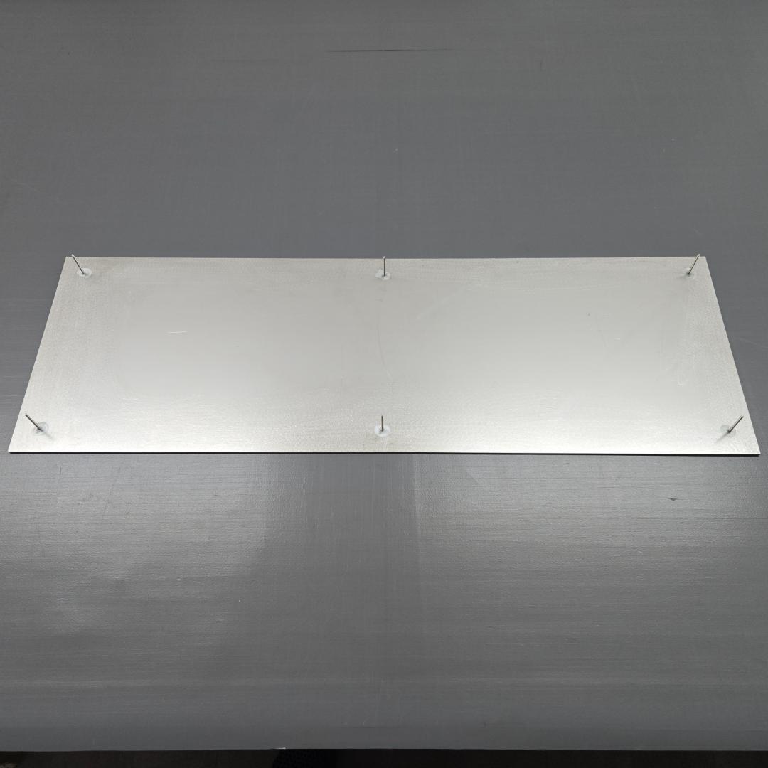 ステンレス製 平板　30cm×90cm　※ヘアライン仕上げ