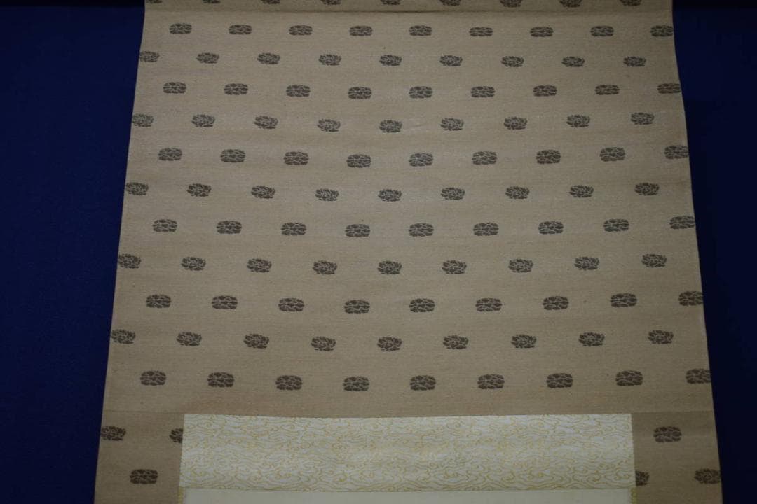 真作/小野素文/達磨図/桐共箱付/布袋屋掛軸HJ-418