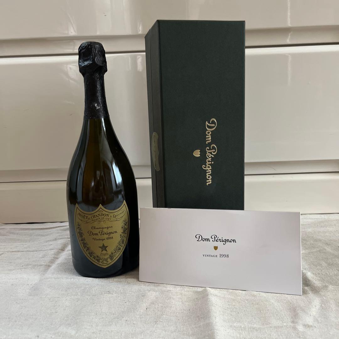 ドンペリニヨン　ヴィンテージ1998 シャンパン750ml 未開栓古酒