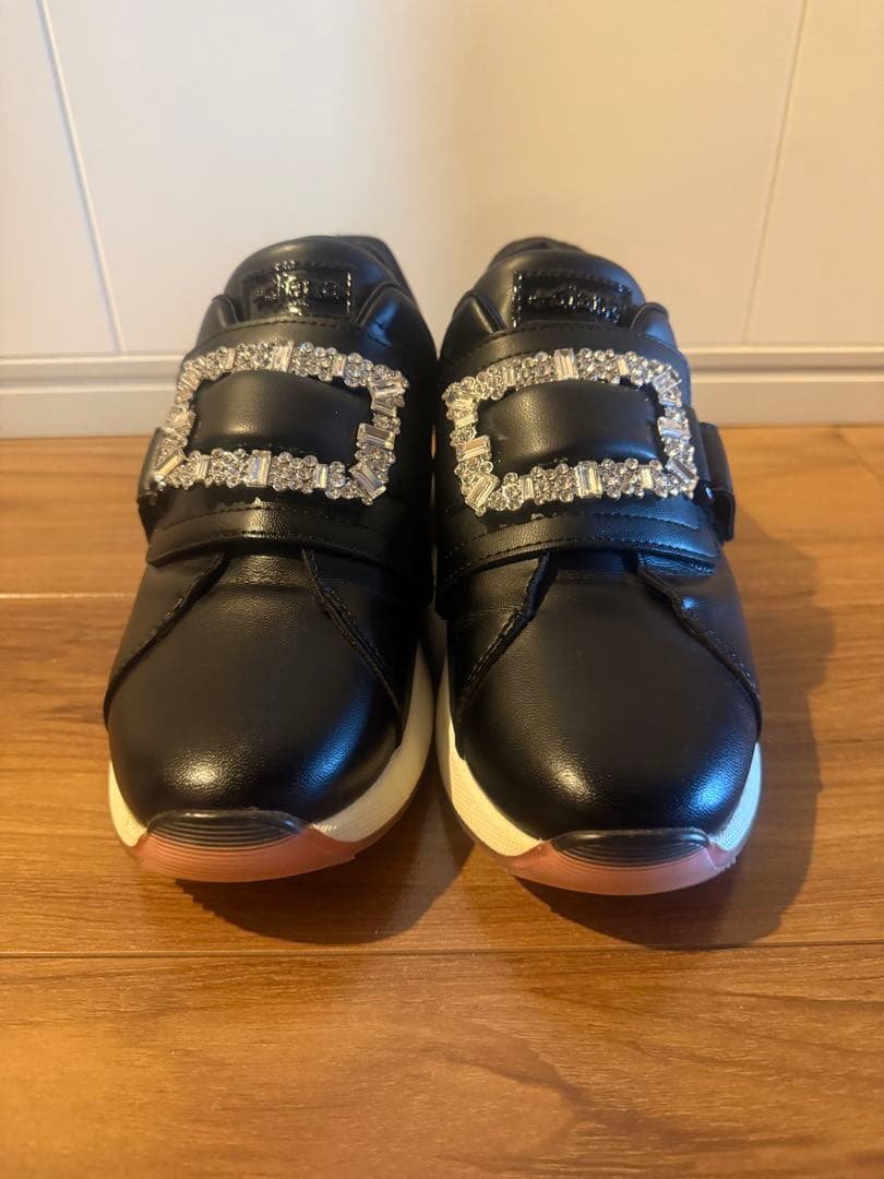 【美品】＋dianaGOLF Diana ゴルフシューズ 黒 23cm(2E)