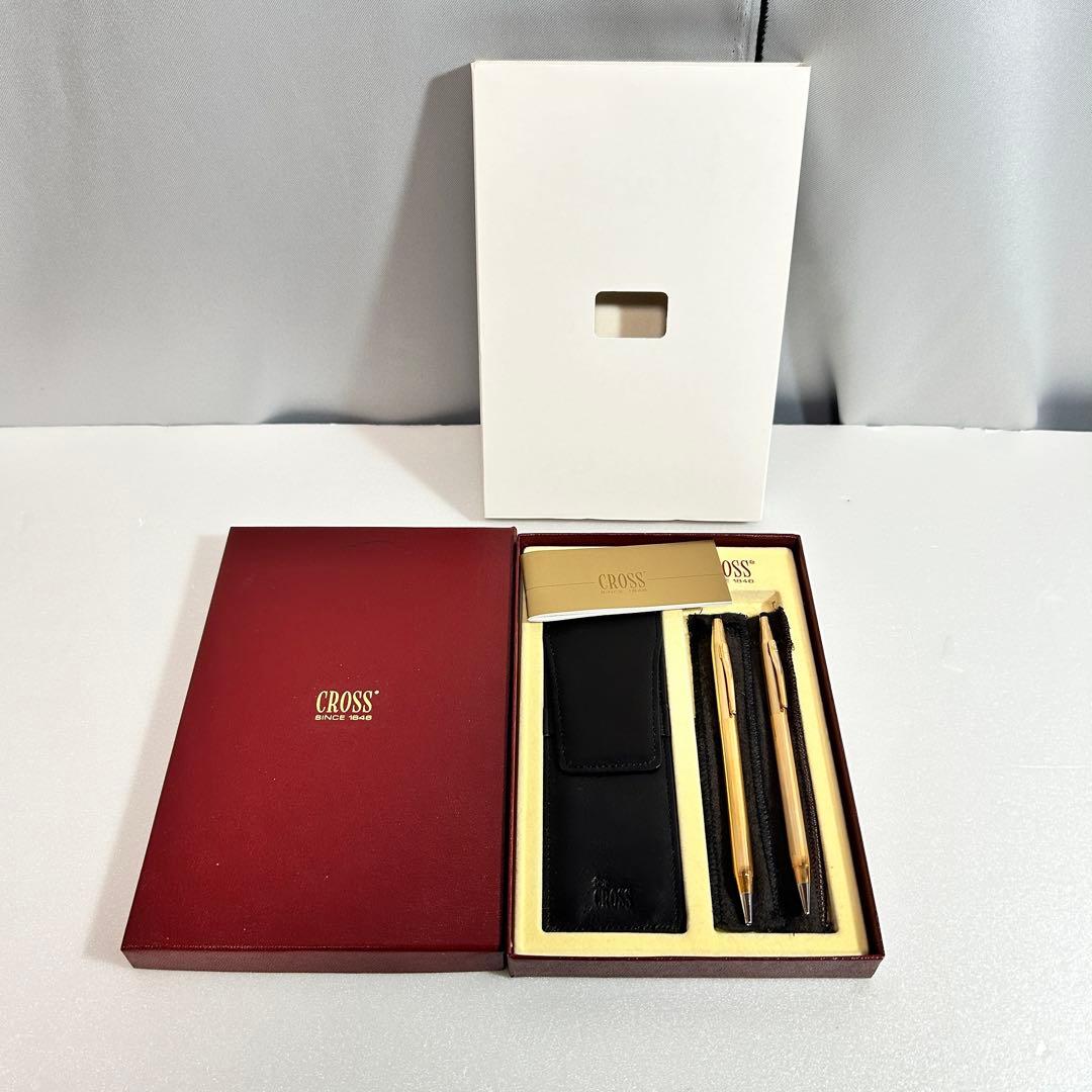 CROSS クラシックセンチュリー 旧ロゴ 14KT ボールペン＆シャープペン