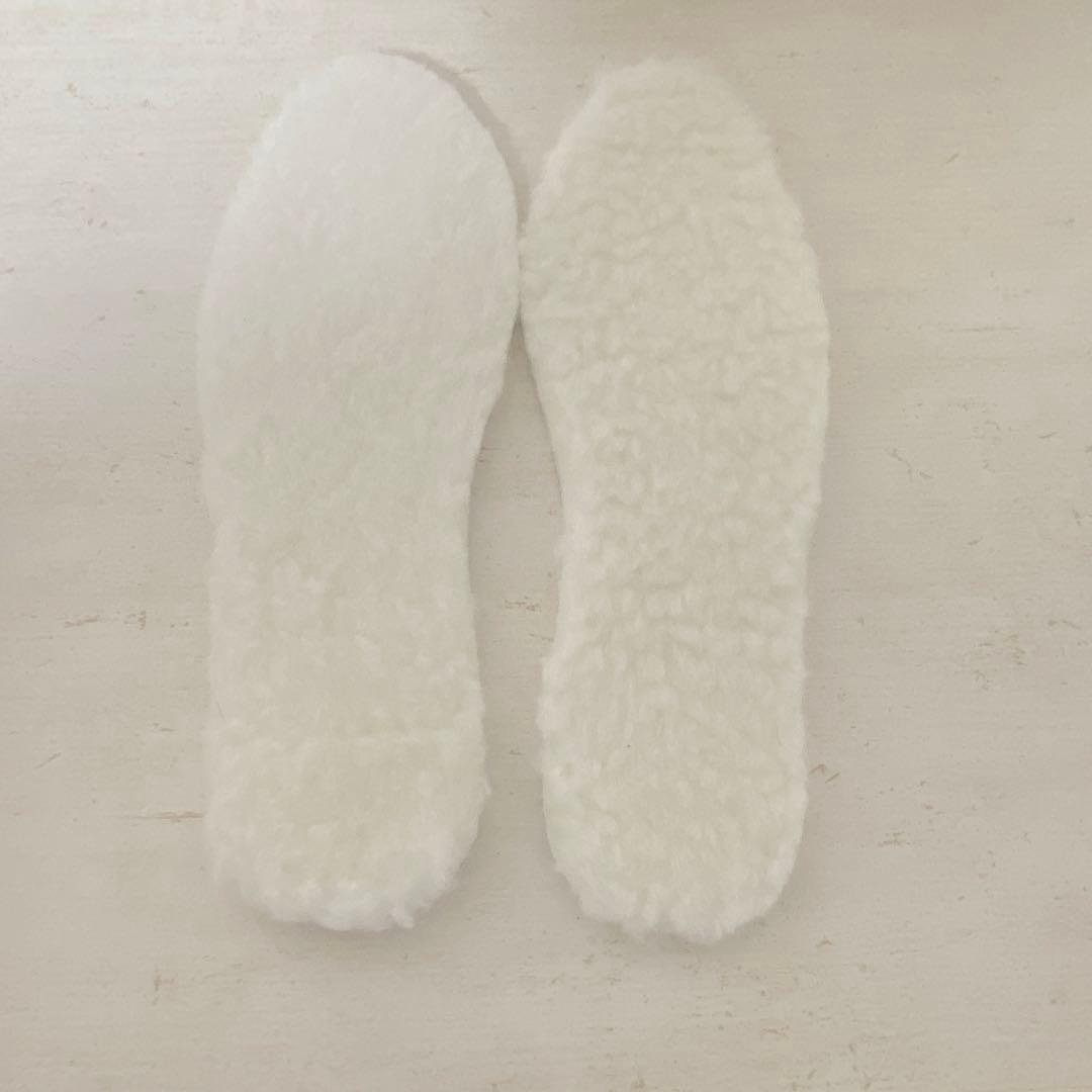 インソール 中敷き 防寒 保温 ふわふわ もこもこ 消臭 冷え性解消