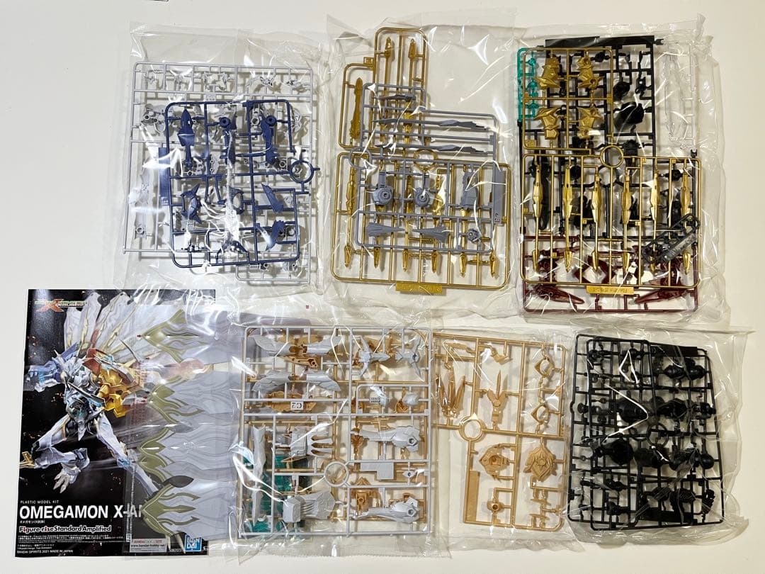 Figure-rise Standard オメガモン デュークモン X抗体 3体