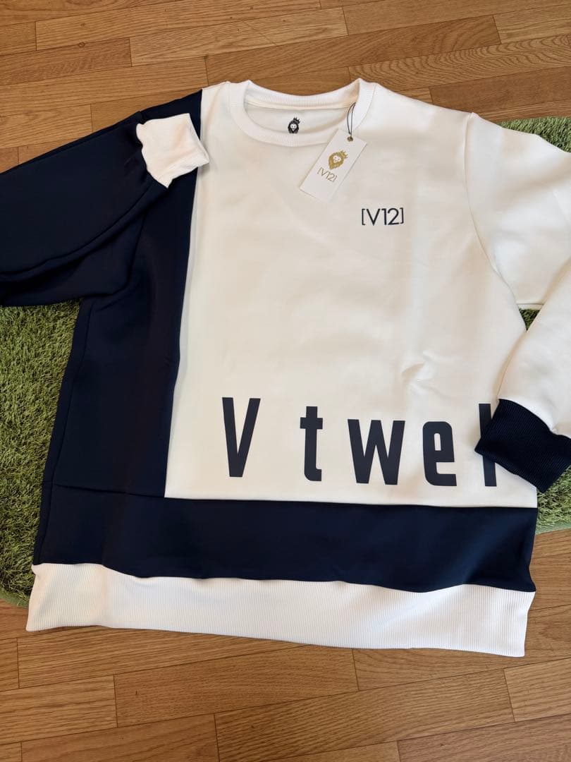 ¥24,200新品正規品【V12/L】ダンボールニット素材長袖カットソー