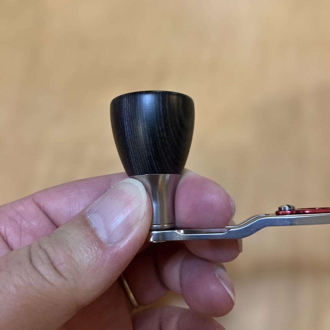 美品　激レア　ウッドノブ　黒鯛工房　黒鯛　チヌ　フカセ　筏　ヘチ釣り