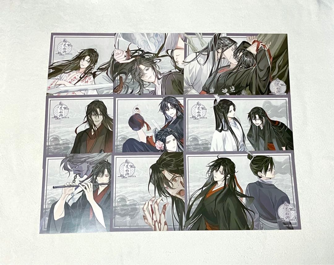 魔道祖師　THEキャラカフェ　公式茶屋　ランチョン　全種セット②