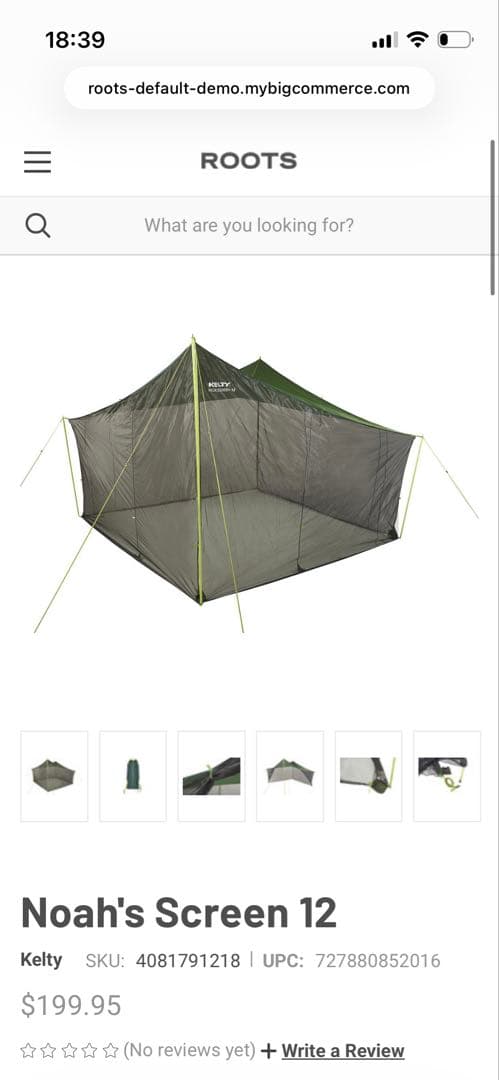 Kelly Noah’s screen 12 ケルティー　スクリーン　蚊帳