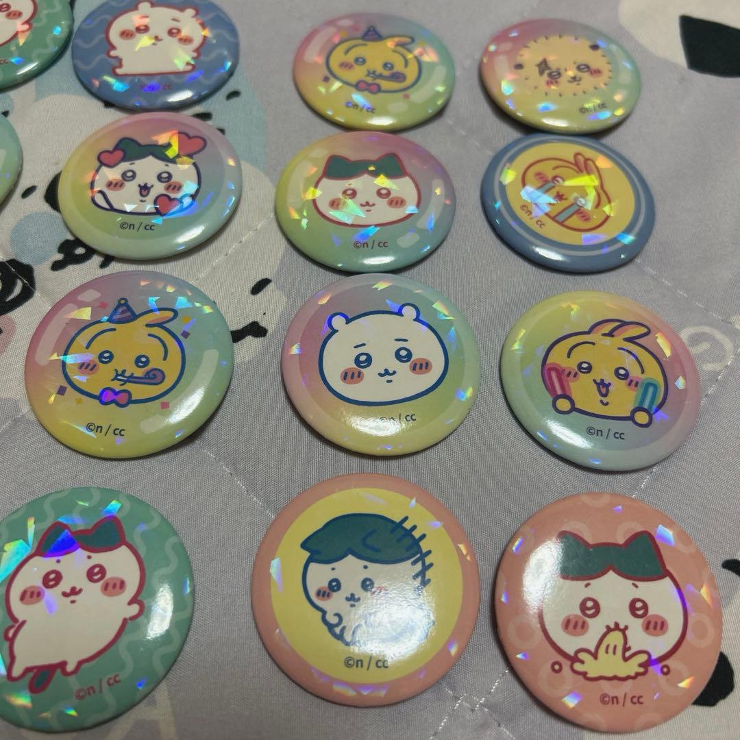 ちいかわ 韓国 ホログラム缶バッジ エラー品 まとめ売り