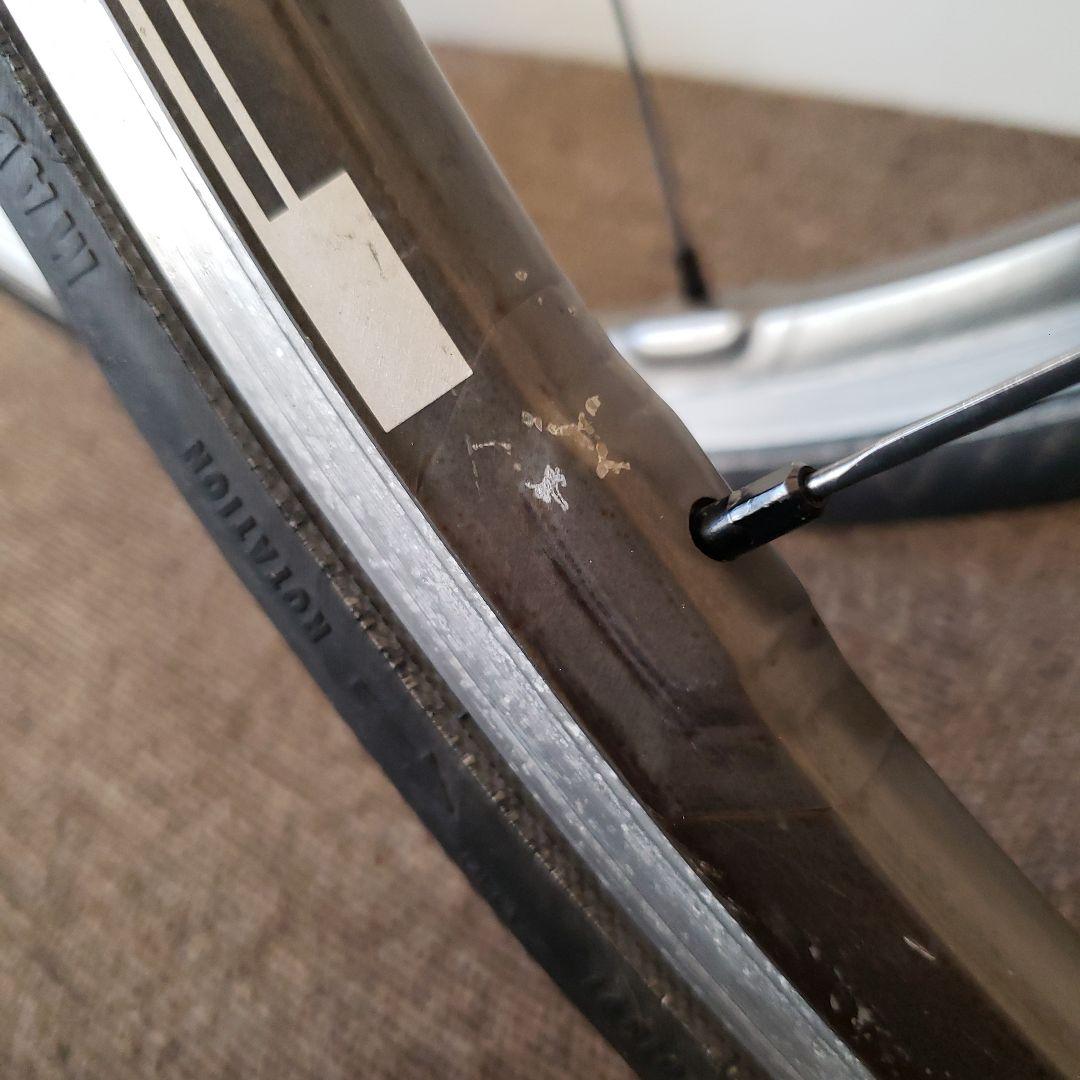 Shimano 700C AS80 24C 軽量ホイール前後SET　中古