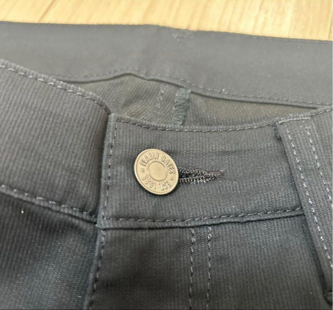 パーリーゲイツ レディース ゴルフパンツ 1 ネイビー 刺繡ロゴ 美品 M