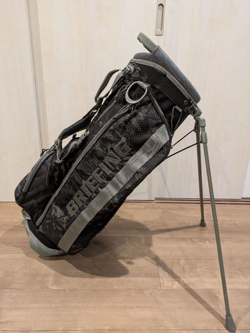 BRIEFING スタンドキャディバッグ CR-4 WOLF GRAY