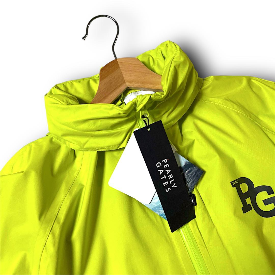 定価37,400円 パーリーゲイツ AQUAX 防水透湿 レインジャケット