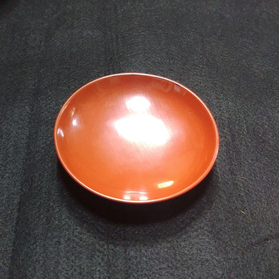 応量器　江戸初期　根来四つ椀二組完品　漆器