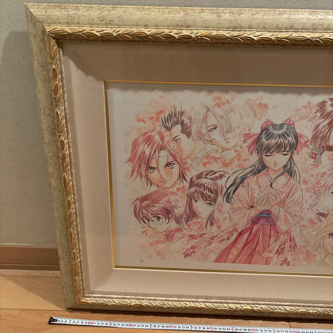 サクラ大戦　松原秀典　リトグラフ　雪月風花　大正　絵