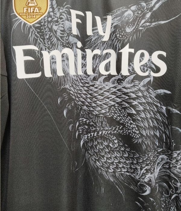 2014-2015 レアル・マドリード 9# ベンゼマ 長袖 アウェイ