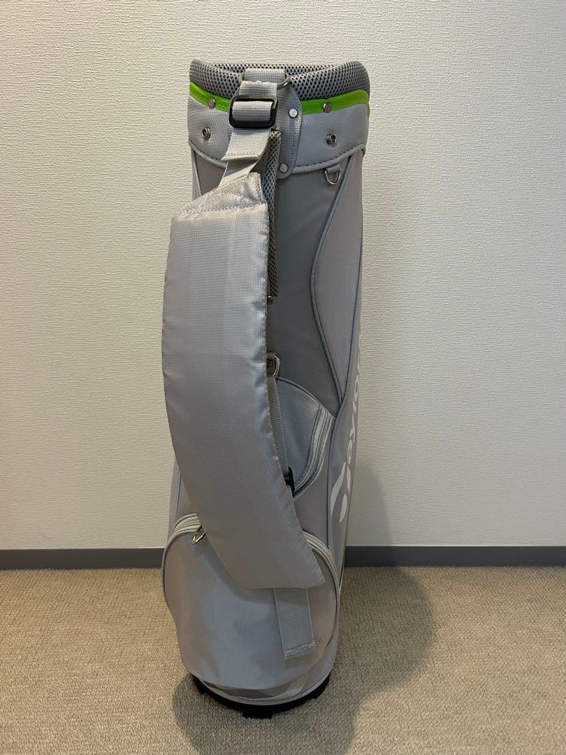 TaylorMade(テーラーメイド)キャディバッグ グレー/グリーン