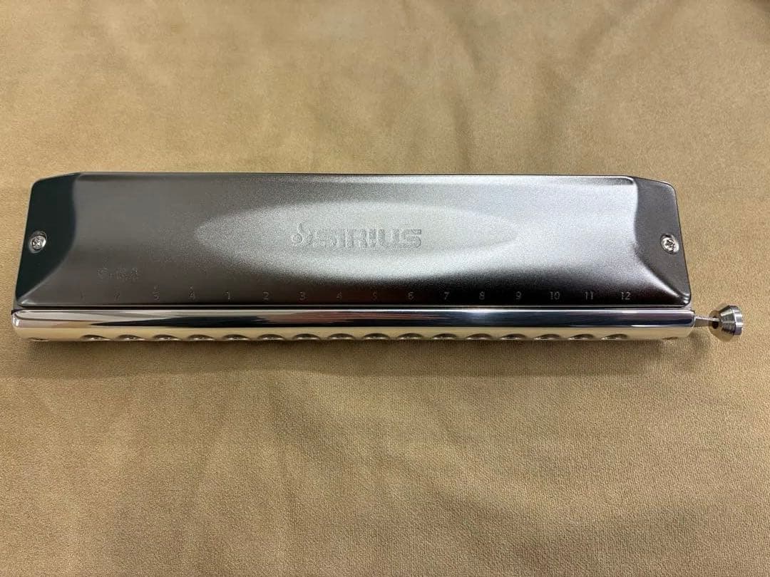 SUZUKI クロマチックハーモニカSirius S-64Cロングストローク