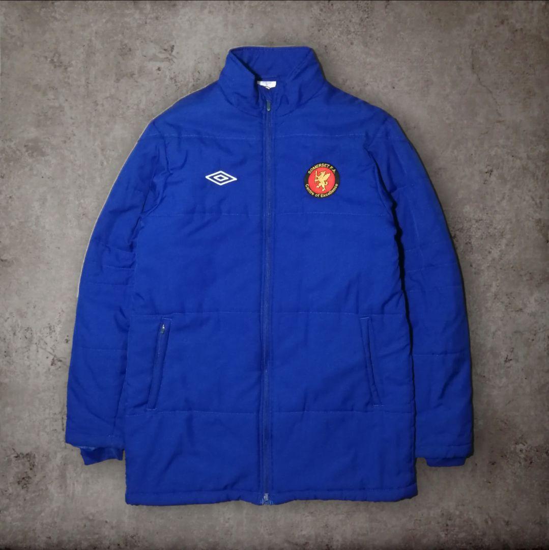 Umbro Somerset FA イングランド 中綿ジャケット ブルー L