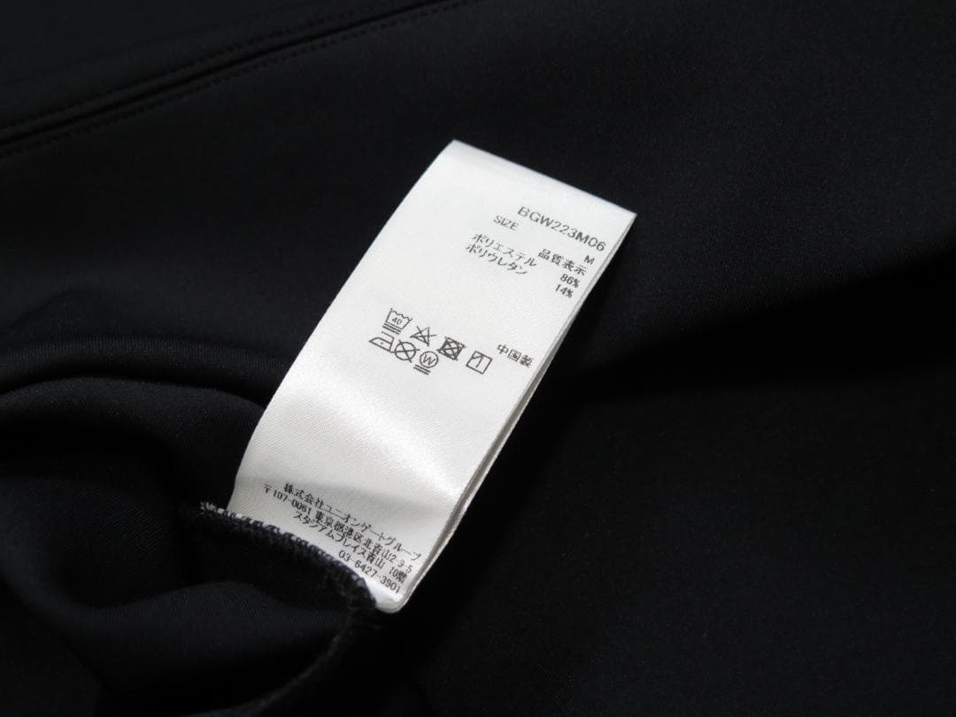 BRIEFING GOLF✕WIND AND SEAサイドロゴラインクルーネック